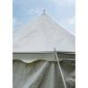Knights Tent Burgund, 5 x 8 m, 425 g/m², natural colour, medieval tent - 5