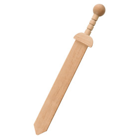 Espada romana Nero, espada de brinquedo de madeira para crianças  - 1