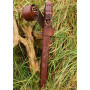 Hem with belt and brass buckle for viking sword, long version - 3