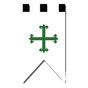 FLAG OF THE MILITARY ORDER AVIS  - 1