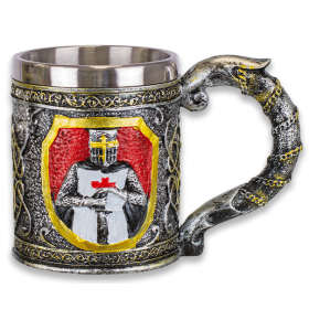 Mug Knight Templar en aluminium  - 1