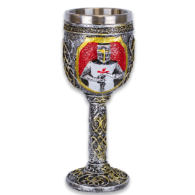 Knight templario cup in aluminio  - 1