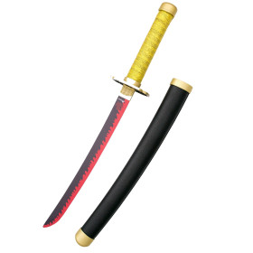 Katana du roi dragon rose, Katana en bois, épée de samouraï