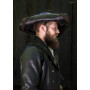 Pirata Tricorn, var. tamanhos, preto  - 2