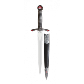 Dagger of the Templars with decorated sheath  - 1