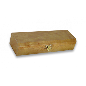 Caixa de presente de madeira 17x4,5x2,7 cm  - 1