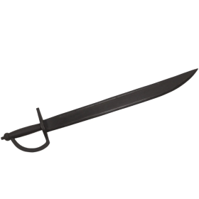 Épée de pirate des Caraïbes en bois noir  - 1