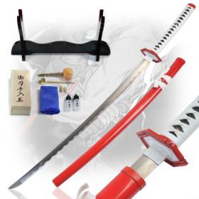 DEMON SLAYER: KIMETSU NO YAIBA TOMIOKA GIYUU'S SWORD - HAND-FORGED AND FOLDED, SET  - 4