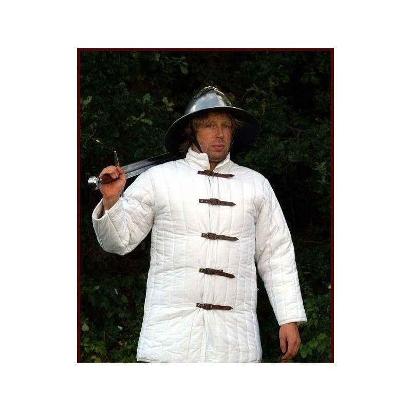 Wide stitch with buckles, dark white Size table (all measurements a...