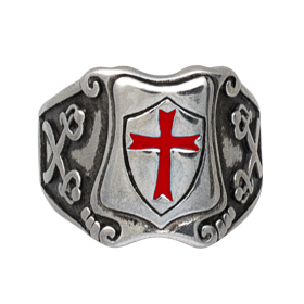 Anillo de la Cruz Templaria  - 1