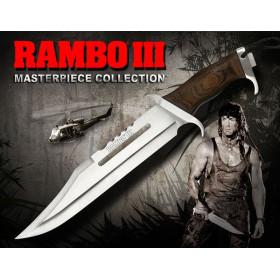 Cuchillos Hiben Cuchillo Rambo III y funda.