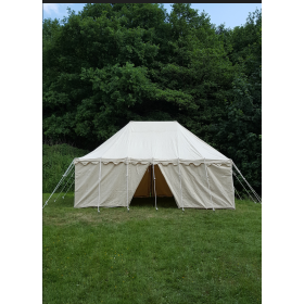 Markward Knights' Tent, 5 x 8 m, 425 g/m2, natural colour  - 4