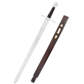 Cross-sword with an oupendal with sheath, functional  - 6