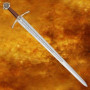 Espada Accolade Templários Funcional com bainha  - 3
