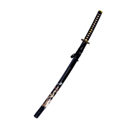 Katana funcional de 103,5 cm lâmina em aço carbono 1045