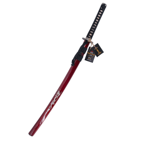 Katana funcional por KURO KAMI modelo Ryujin Yami "Dragão das Trevas"