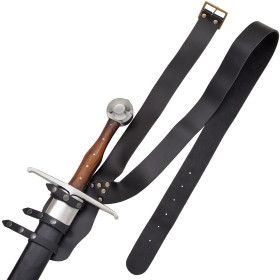 Leather sword belt  - 1
