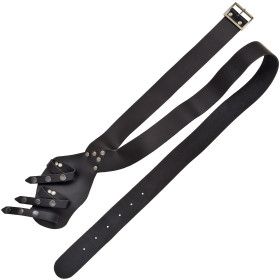 Leather sword belt