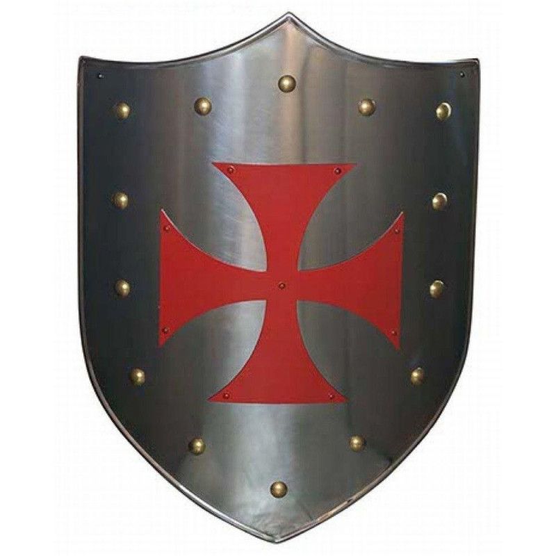 Red Cross Templar Shield - 1