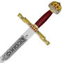 Épée de Charlemagne avec gaine - 2