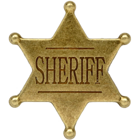 Distintivo de xerife, modelo 2  - 2