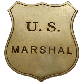 Badge U.S. Marshal  - 2