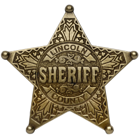 Distintivo de xerife, modelo 3  - 2