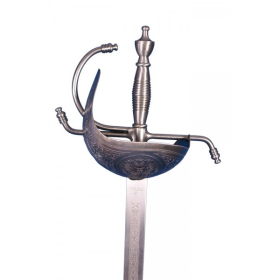 Espada Rústica Carlos III ,77 cms  - 3