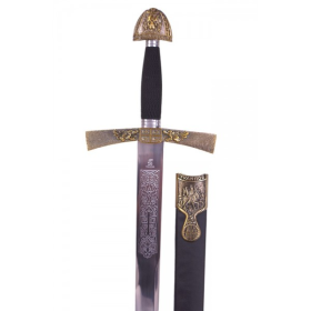 Ivanhoe DeLuxe sword with sheath